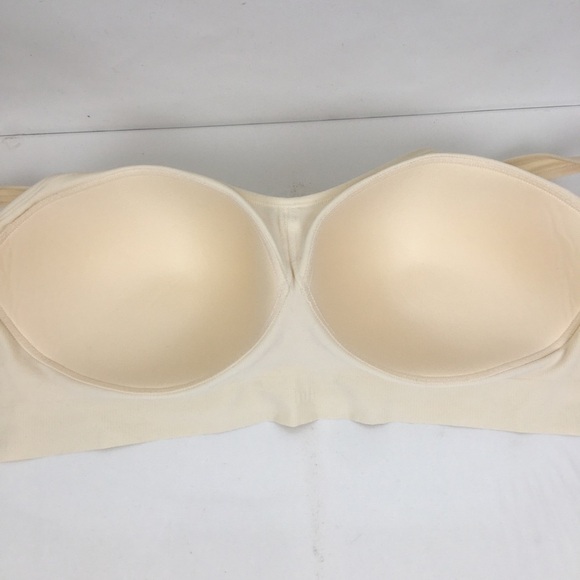 Truekind Wireless Shaping Bra Women’s 3XL Cream Lightly Padded Seamless Soft - Picture 12 of 13